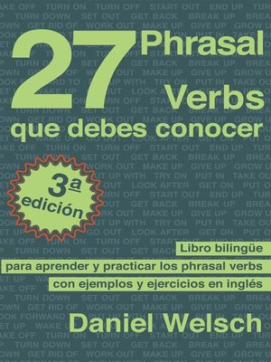 cover image of 27 Phrasal Verbs Que Debes Conocer